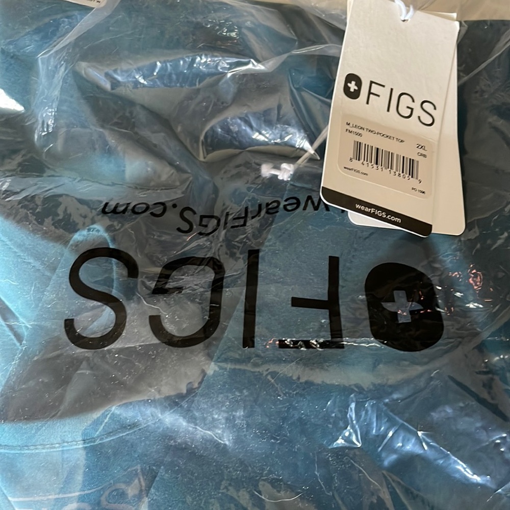Figs scrub top XXL